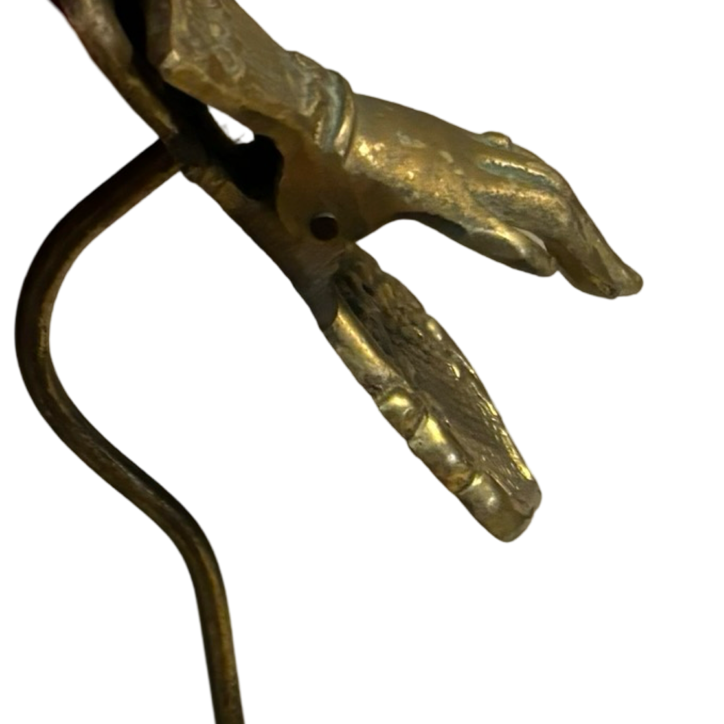 Brass Hand Clip Stand