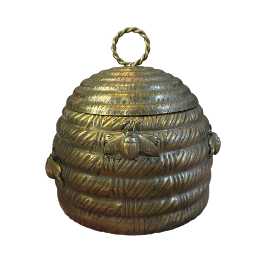 Mottahedeh Brass Beehive Box