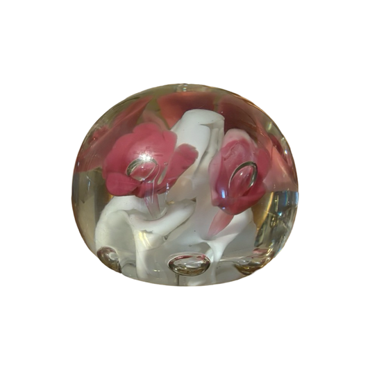 Joe Hamon Glass Paperweight