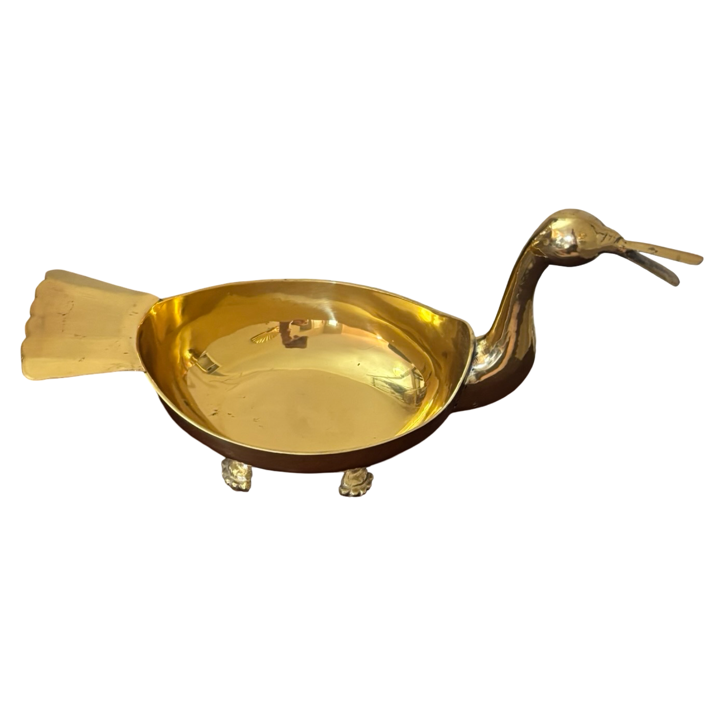 Brass Duck Bowl