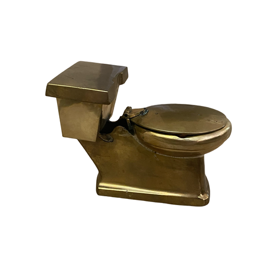 Brass Toilet Ashtray