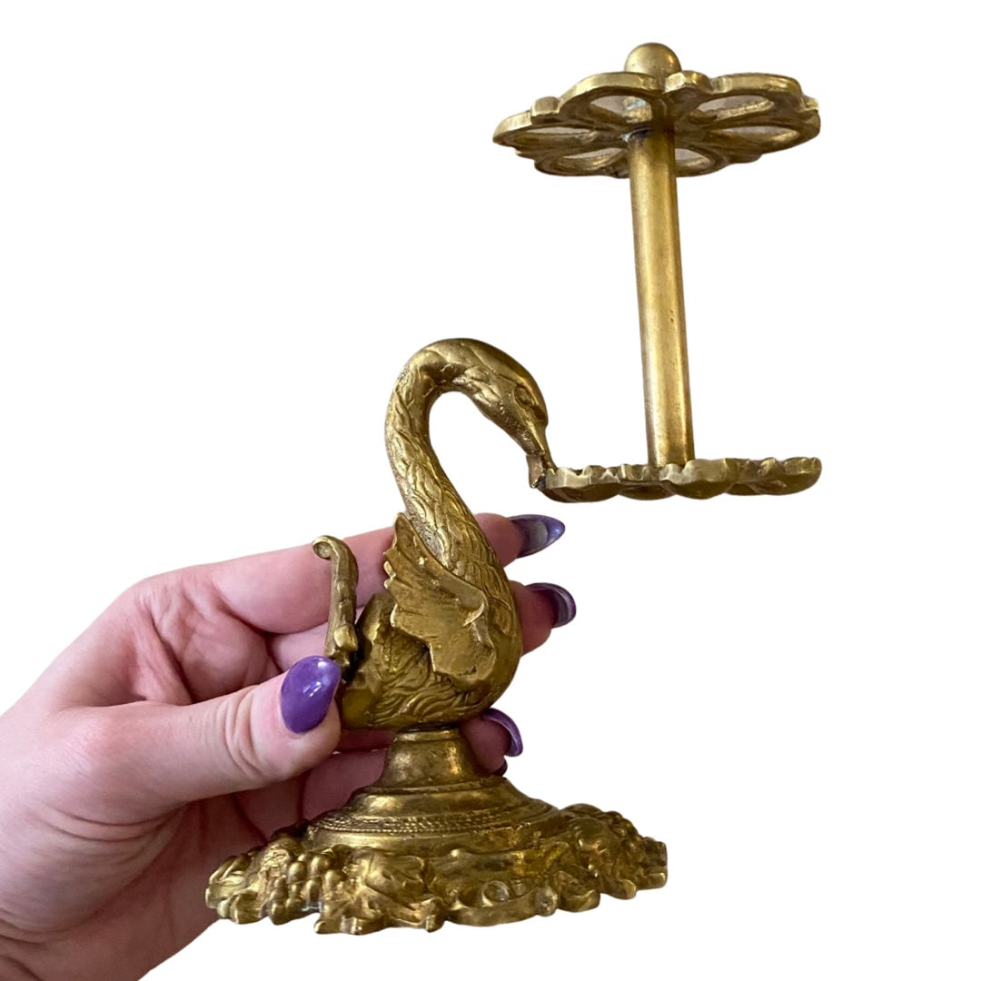 Brass chamberstick - Bluebonnet AntiquesBluebonnet Antiques