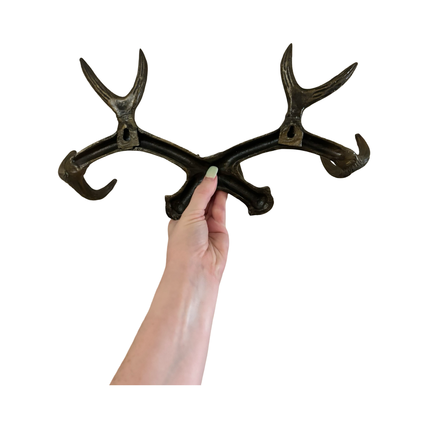 Gold Antler Hooks