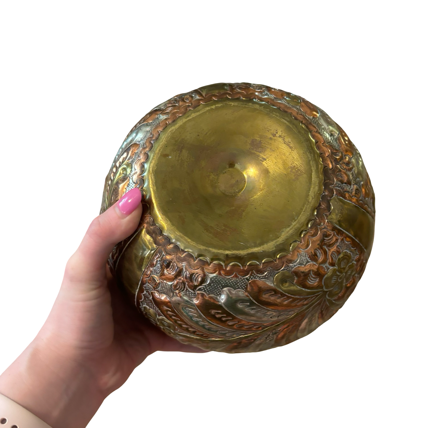 Brass Pumpkin Box