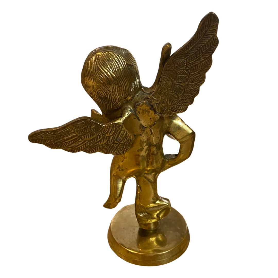 Brass Cherub Angel