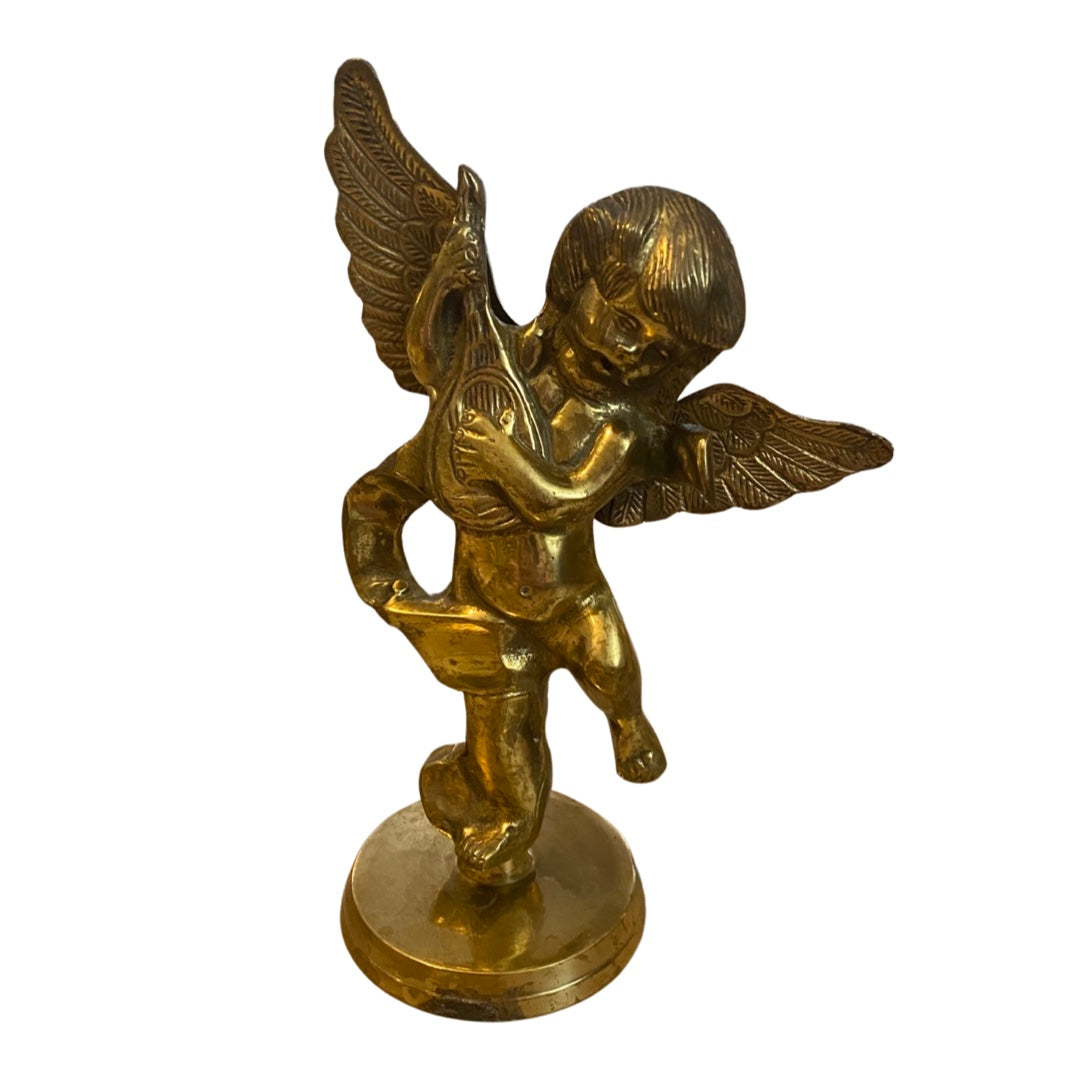 Brass Cherub Angel