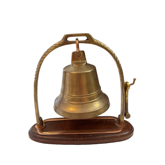 Brass Mounted Bell with Mallet
