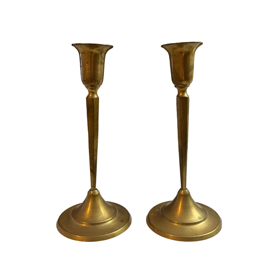 Pair of Brass Candlesticks