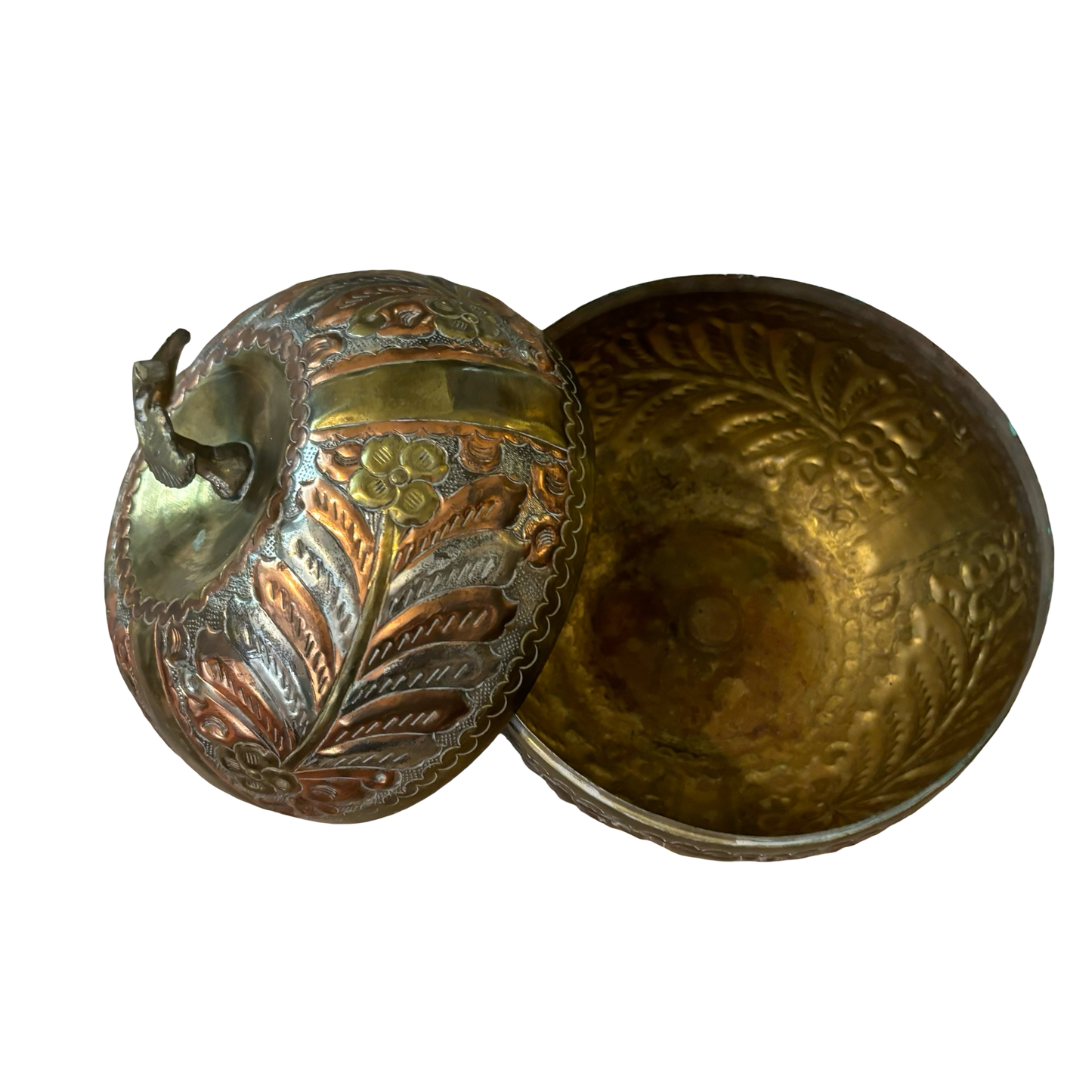 Brass Pumpkin Box