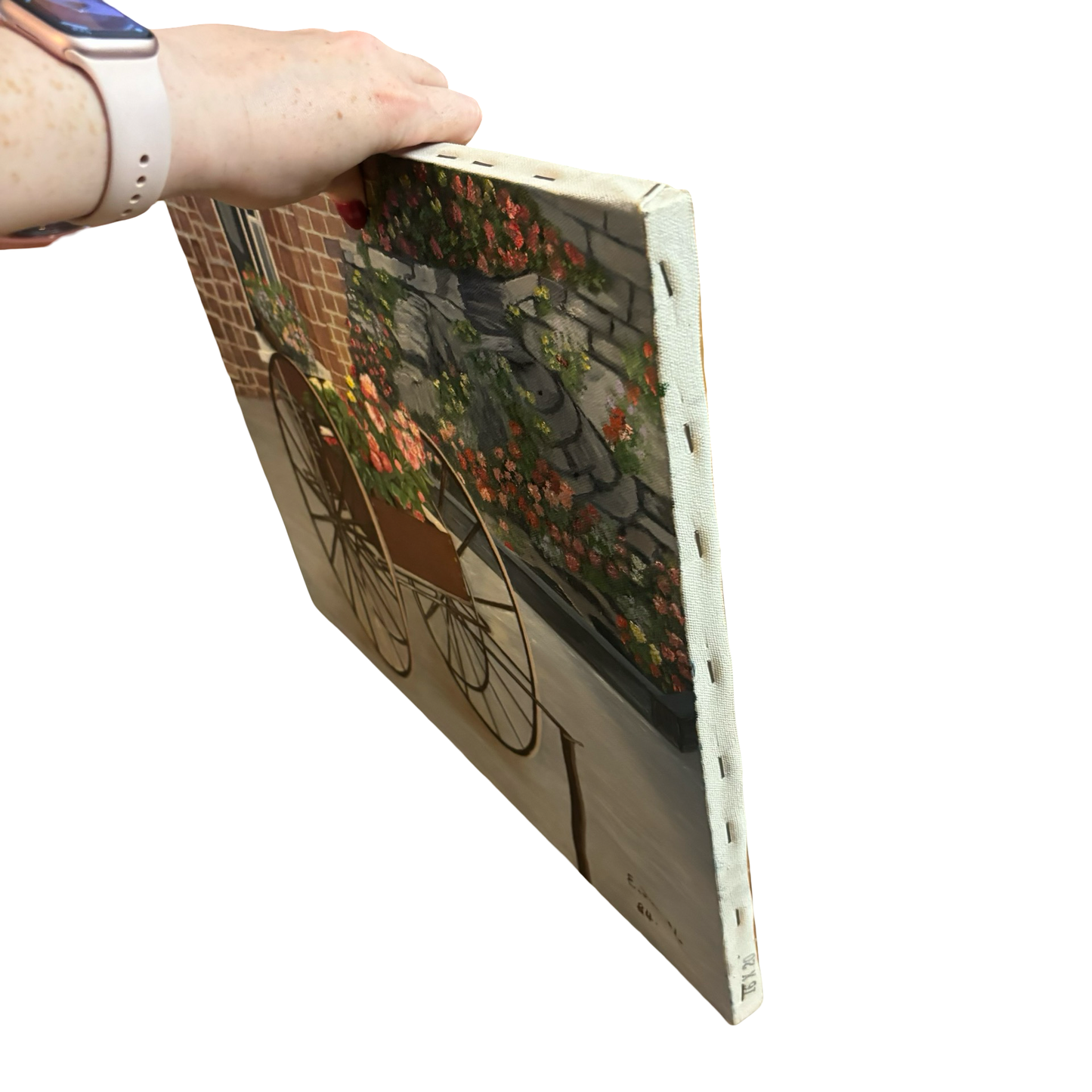 Floral Painting on Canvas