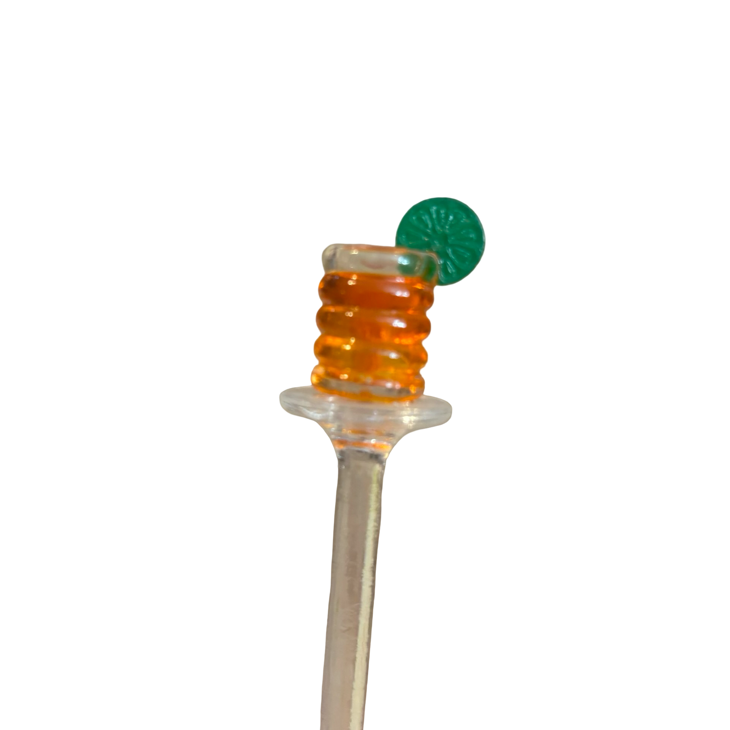 Set of Four Plastic Cocktail Stirrers