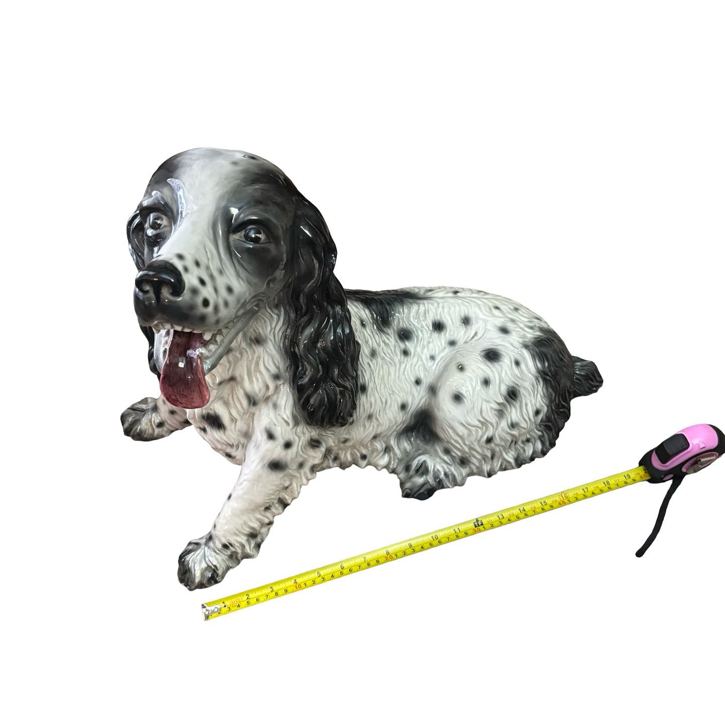 Huge Italian Ceramic Cocker Spaniel