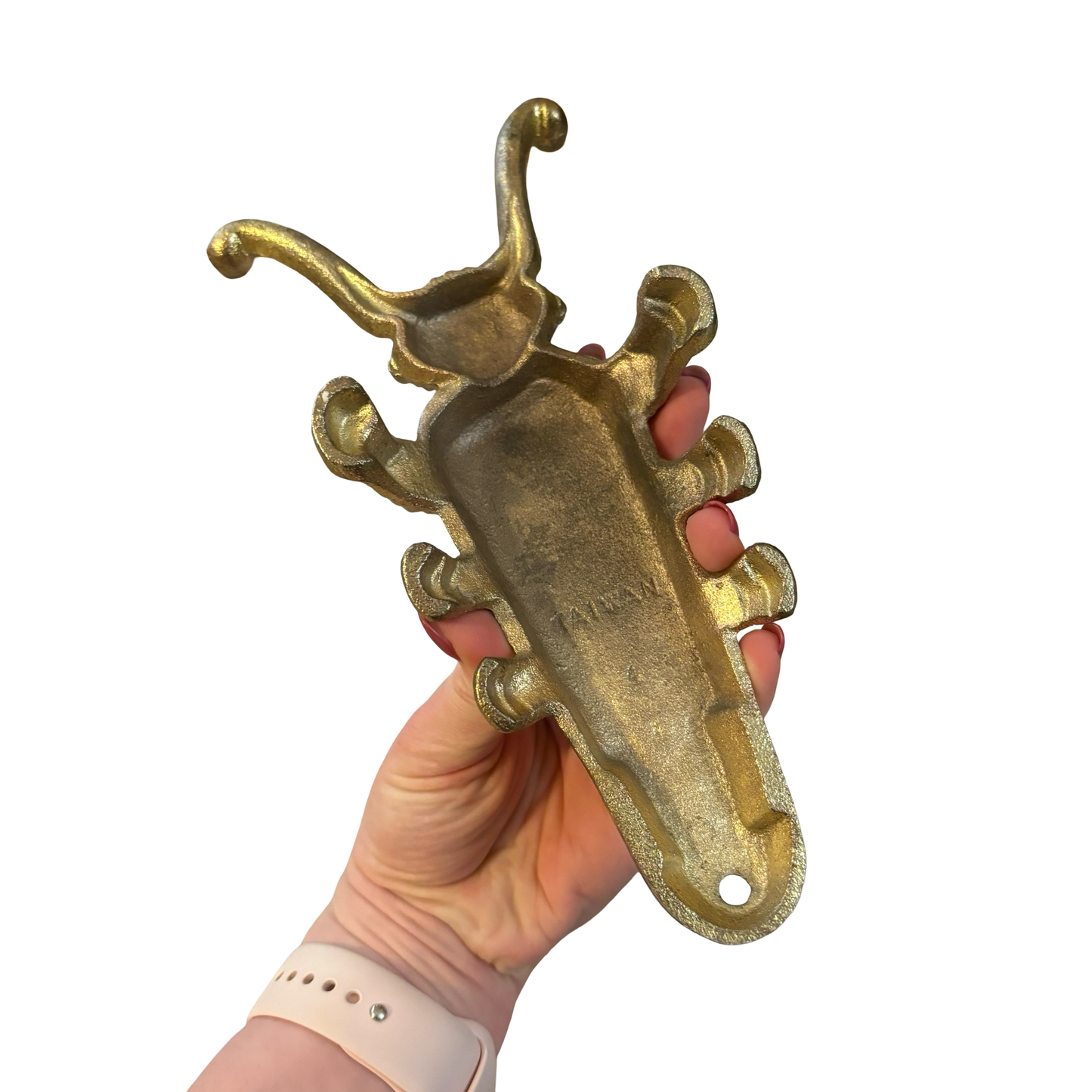 Brass Beetle Boot Jack