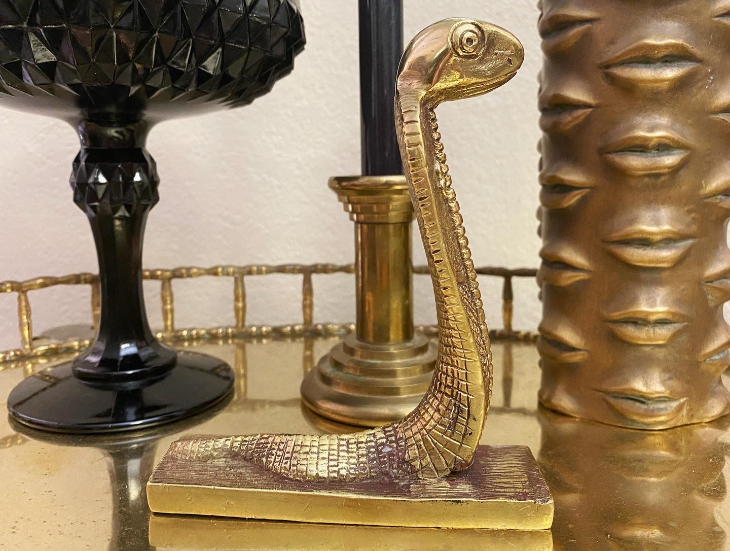 Brass Cobra Snake