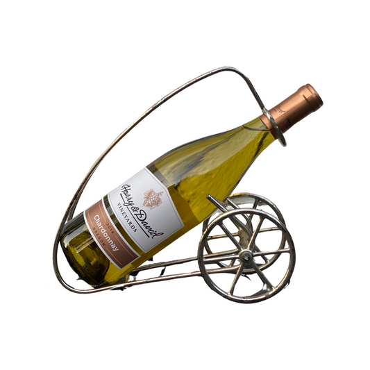 Silver Rolling Wine Caddy