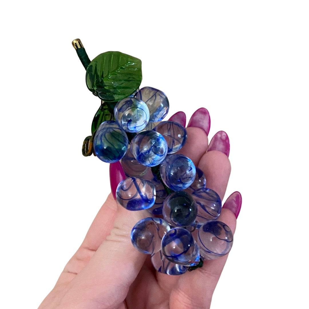 Mini Glass Grapes