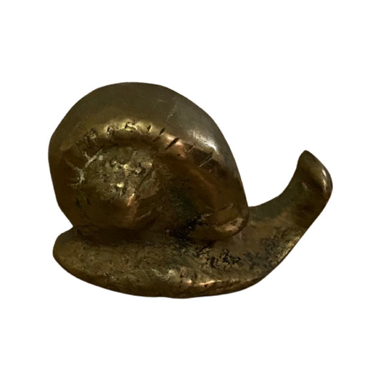 Mini Brass Snail