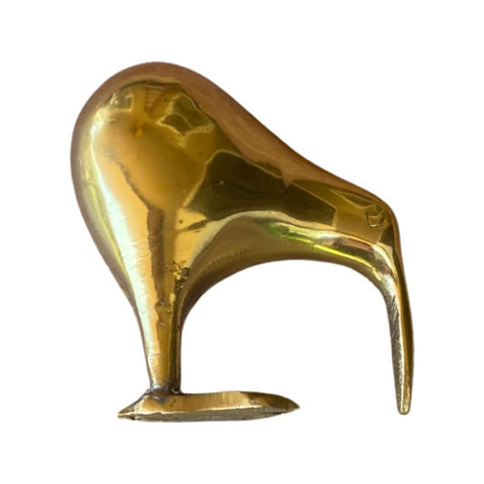 Brass Kiwi Bird