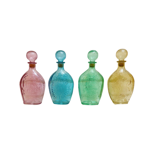 Colorful Glass Decanters