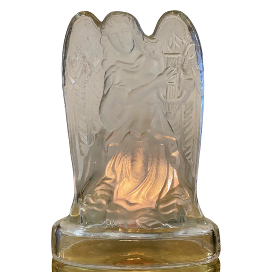 Glass Angel Votive