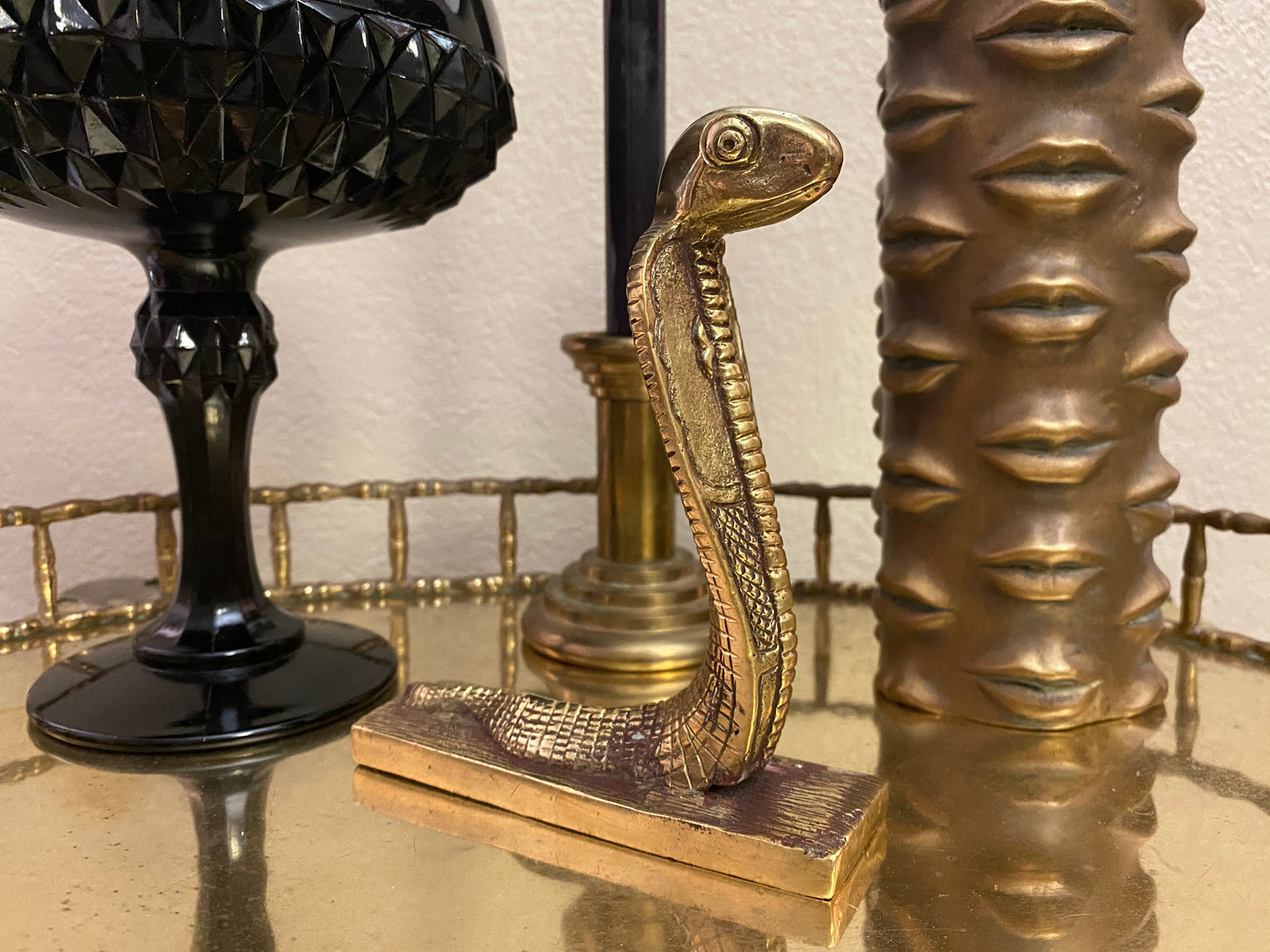 Brass Cobra Snake