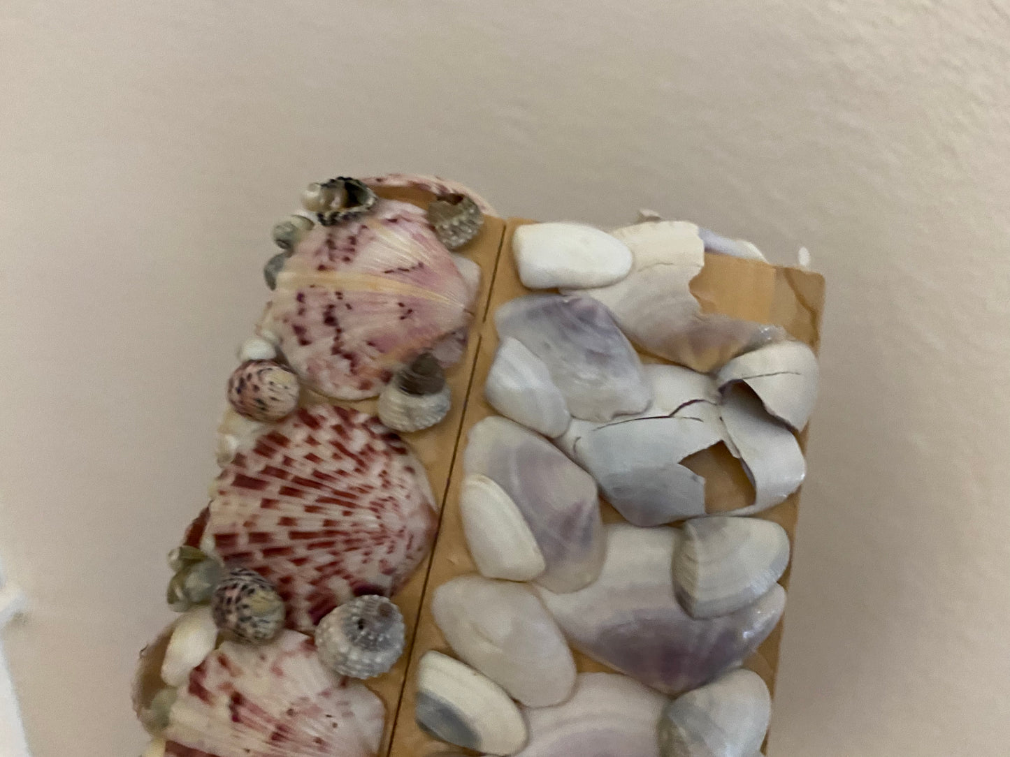 Decorative Shell Covered Box