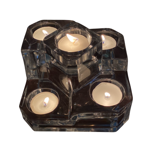 Crystal Candle Castle by Partylite