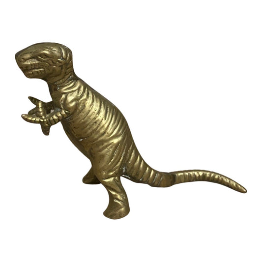 Brass Tyrannosaurus Rex Dinosaur