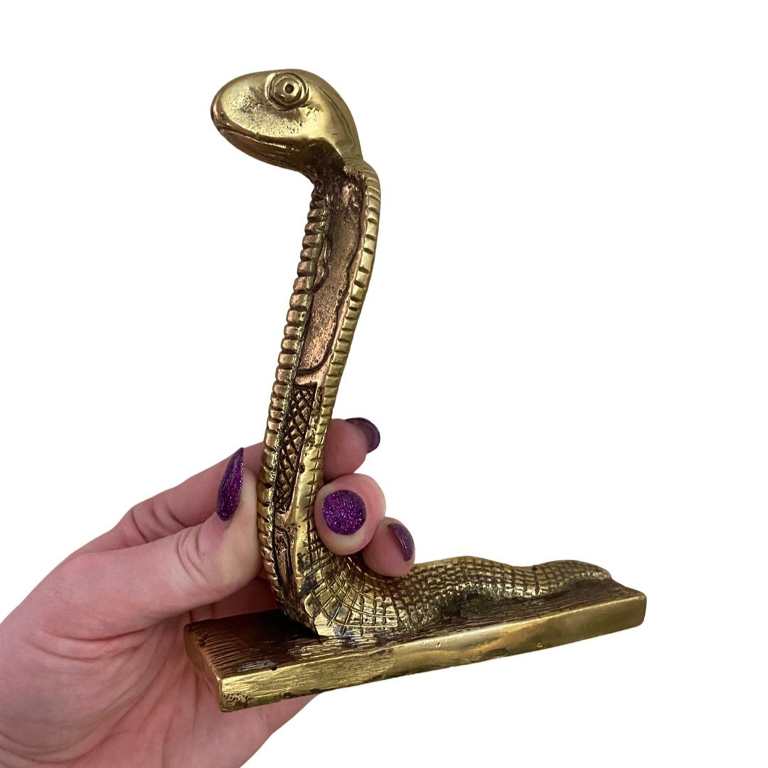 Brass Cobra Snake